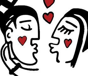 gif kiss me